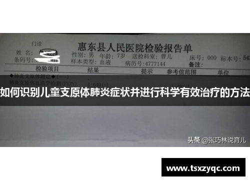 如何识别儿童支原体肺炎症状并进行科学有效治疗的方法